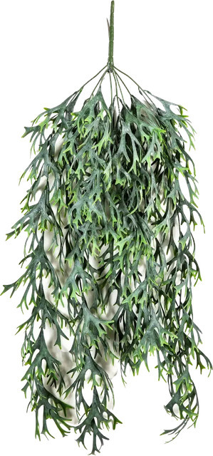 Künstlicher Hänge-Geweihfarn Elli von Aplanta, Grün, Höhe: 80 cm - Bild 1