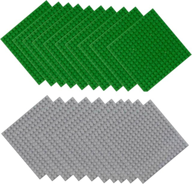 Yiran toy 16x16 Grundplatte, Zubehör, 20-teiliges Set, ab 6 Jahren - Bild 1