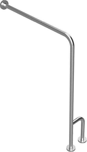 Brillantbad BELP Stützgriff Rechts Edelstahl gebürstet Silber mit Abdeckung B: 23,0 cm, T: 8,66 cm, H: 84,0 cm - Bild 1