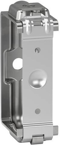 Schneider Electric KBA40ZFU KBA Befestigungsbügel Universal für Kleinverteiler, Silber, 10 Stück - Bild 1