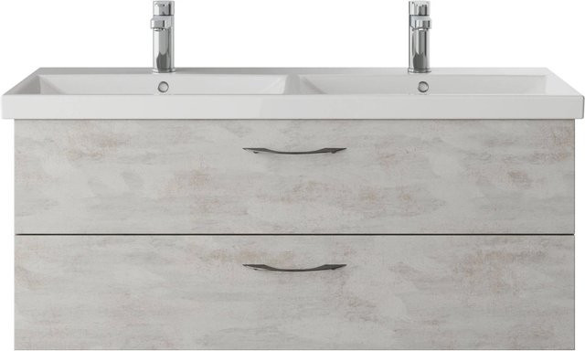 Pelipal Waschbeckenunterschrank Serie 4035 Hellgrau Breite: 116 cm - Bild 1