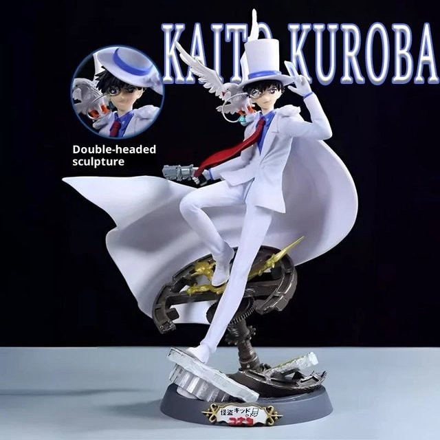 Bandai Detective Conan Kaito Kid, Figuren Modell Kit, Kunststoff, Weiß - Bild 1