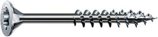 Spax Universalschraube Senkkopf Torx aus Stahl in Silber, Durchmesser: 5 mm, Länge: 40 mm - Bild 1