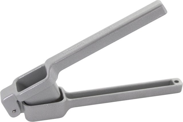 Schneider Knoblauchpresse aus Metall in Silber, Länge: 15,2 cm, Breite: 2,5 cm - Bild 1