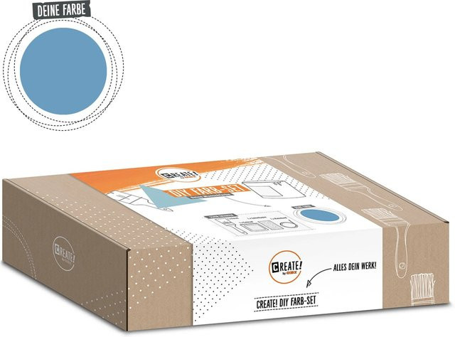 CREATE! by OBI DIY Farb-Set Kornblumenblau, Satin Finish, 125 ml - Bild 1