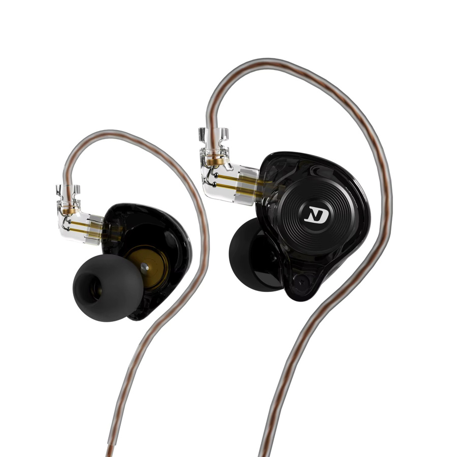 ND LEO In-Ear-Monitor HiFi-Kopfhörer mit dynamischem Stereo-Schwerbass und austauschbarem Kabel, 3,5 mm Klinke - Bild 4