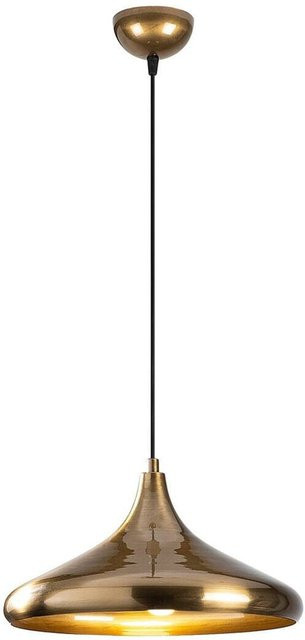 Opviq Pendelleuchte Berceste in Gold aus Metall mit E27 Fassung, B/H/T: 35 x 116 x 35 cm - Bild 1