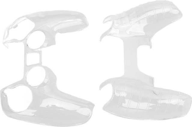 DIYelecs Gamepad Schutzhülle aus transparentem PC Hartschalenetui in White mit präzisen Öffnungen - Bild 1