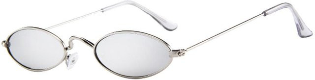 Ramidos Sonnenbrille, oval, Metall, Vollrand, silver, Unisex - Bild 1