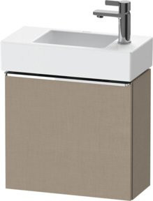 Duravit Waschtischunterschrank D-Neo mit 1 Tür in Weiß/Beige, B/T/H: 48,4 x 22,2 x 44 cm - Bild 1