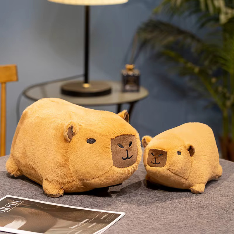 MIAOOWA Capybara-Plüschtier, 24/35 cm, braun - Bild 4