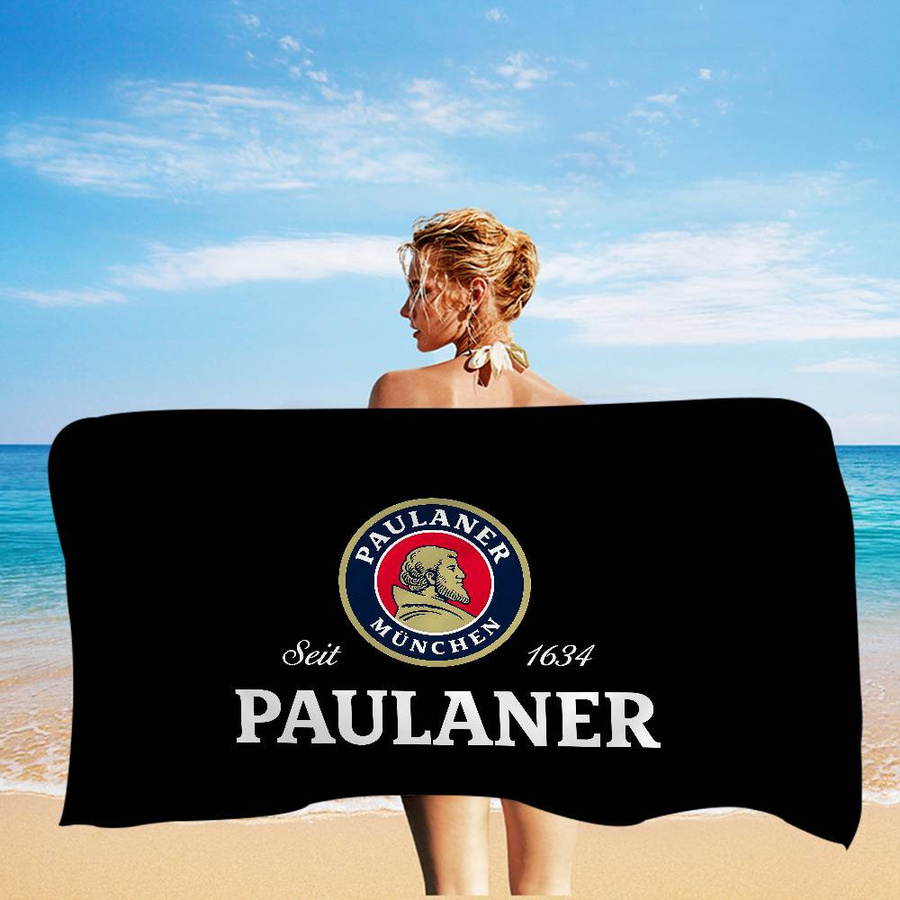 Paulaner Mikrofaser-Strandtuch in Übergröße, schnelltrocknendes und saugfähiges Poolhandtuch, B: 40 cm, H: 60 cm - Bild 4