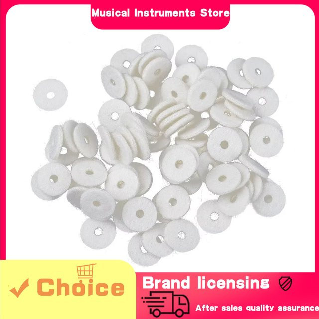 IRIN Klavier Tuning Tools Set mit 90 Stück Filz Pads als Ersatzteile für die Tastatur in Weiß, 2mm Dicke - Bild 1
