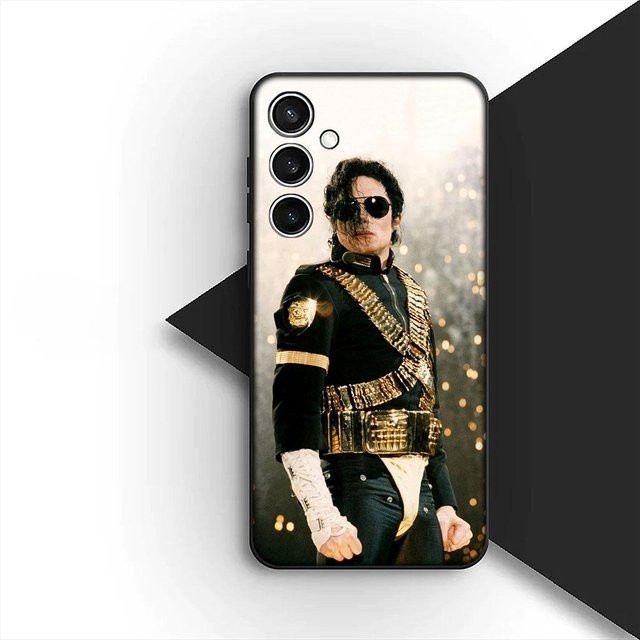 M-Michaels Heißes J-Jacksons Poster Handyhülle für Samsung Galaxy A35 5G A36 A55 A26 A05 A06 A14 A50 A51 A53 A54 A12 A13 A23 in Multicolour - Bild 1