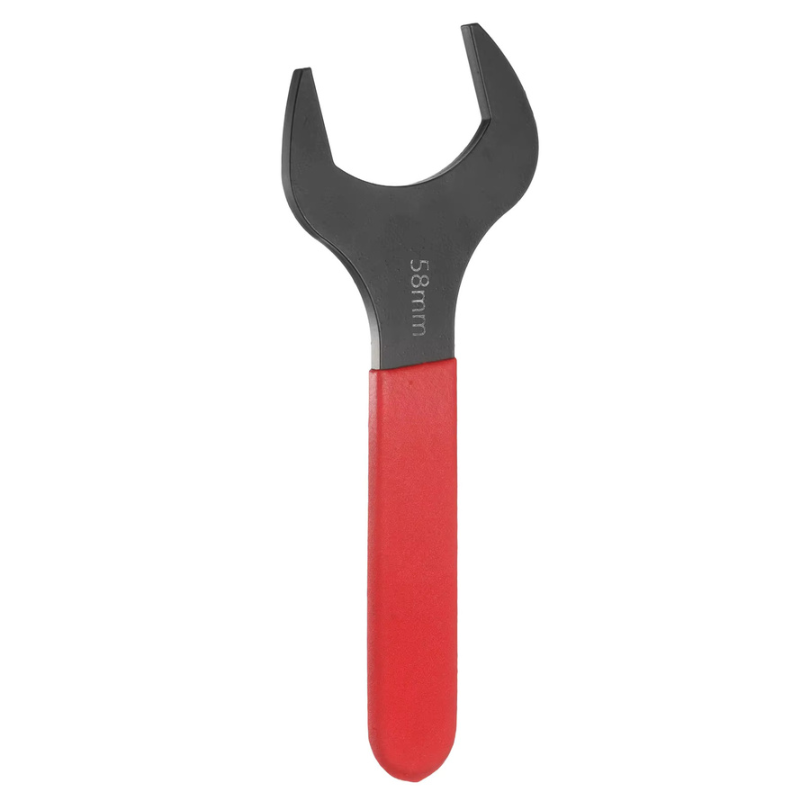 Uxcell Metrischer Einzelschraubenschlüssel mit offenem Ende, U-förmig, flacher Kopf, Schwarz, 22 mm - Bild 2
