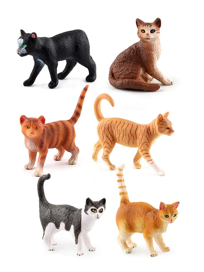 XPFigures Katzenfiguren, Actionfigur, Kunststoff, Bunt / Mehrfarbig - Bild 2