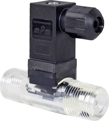 Badger Meter Durchflussmessturbine 2006 2F66 56510-163-2F66 in Schwarz mit Messbereich 0,5 - 5 l/min und Betriebsspannung 5 - 24 V/DC - Bild 1