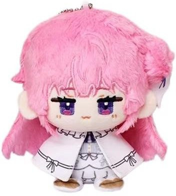 SIGRIKA Nikke Cinderella Plüschpuppe Anhänger, 12cm, pink, ab 14 Jahre - Bild 1