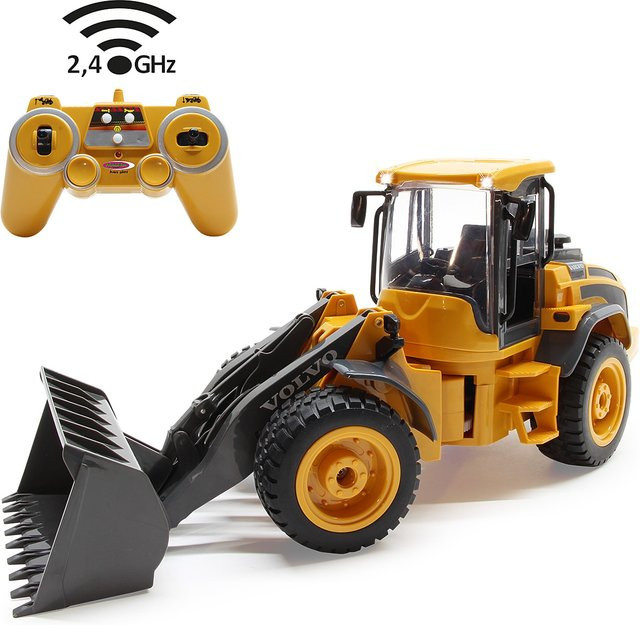 Jamara Volvo L50 Radlader 1:16 gelb ab 6 Jahren - Bild 4