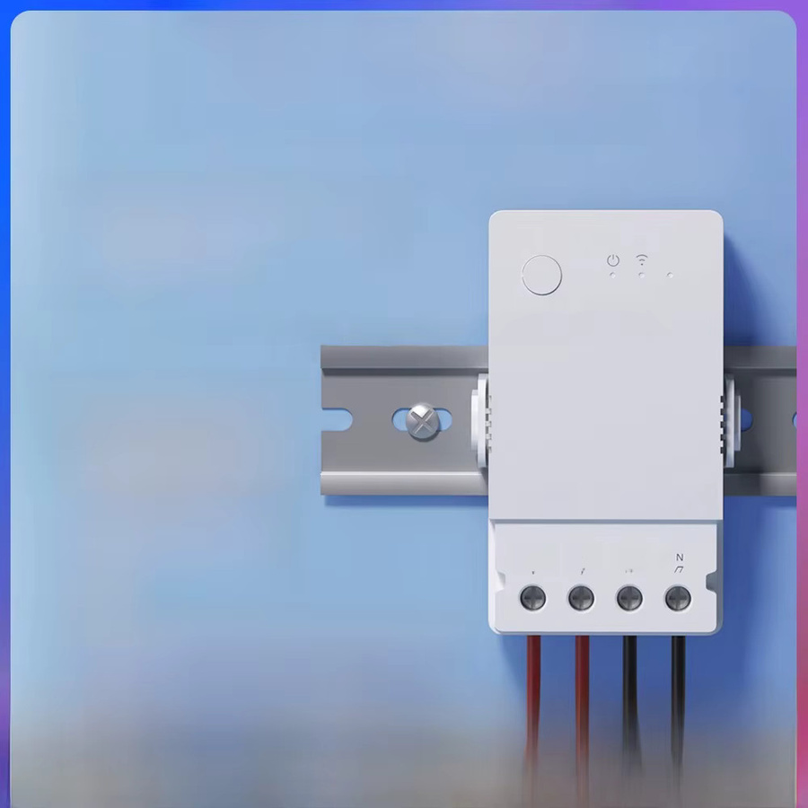 SONOFF POW Origin 16A Smart Power Meter Switch mit ESP32 Chip und Überlastschutz, Weiß, Wi-Fi, kompatibel mit eWeLink, Alexa und Google Home - Bild 1