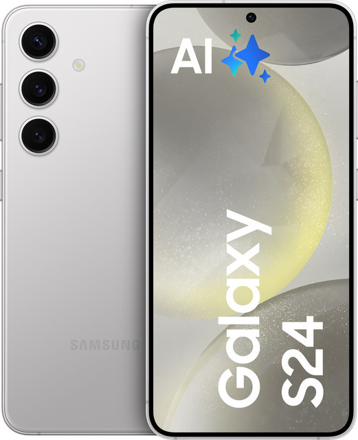 Samsung Galaxy S24 Smartphone 128GB 5G in Marble Gray mit 6,2 Zoll Display - Bild 1