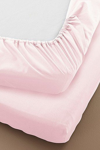 ZACK PERCALE MINI Spannbettlaken aus Bio-Baumwolle in Pink - Bild 1