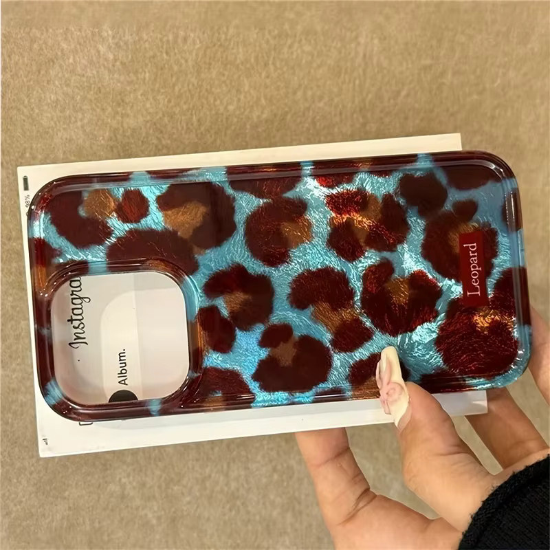 GEUMXL Handyhülle mit Leopard Print in Multicolour für iPhone Modelle - Bild 4