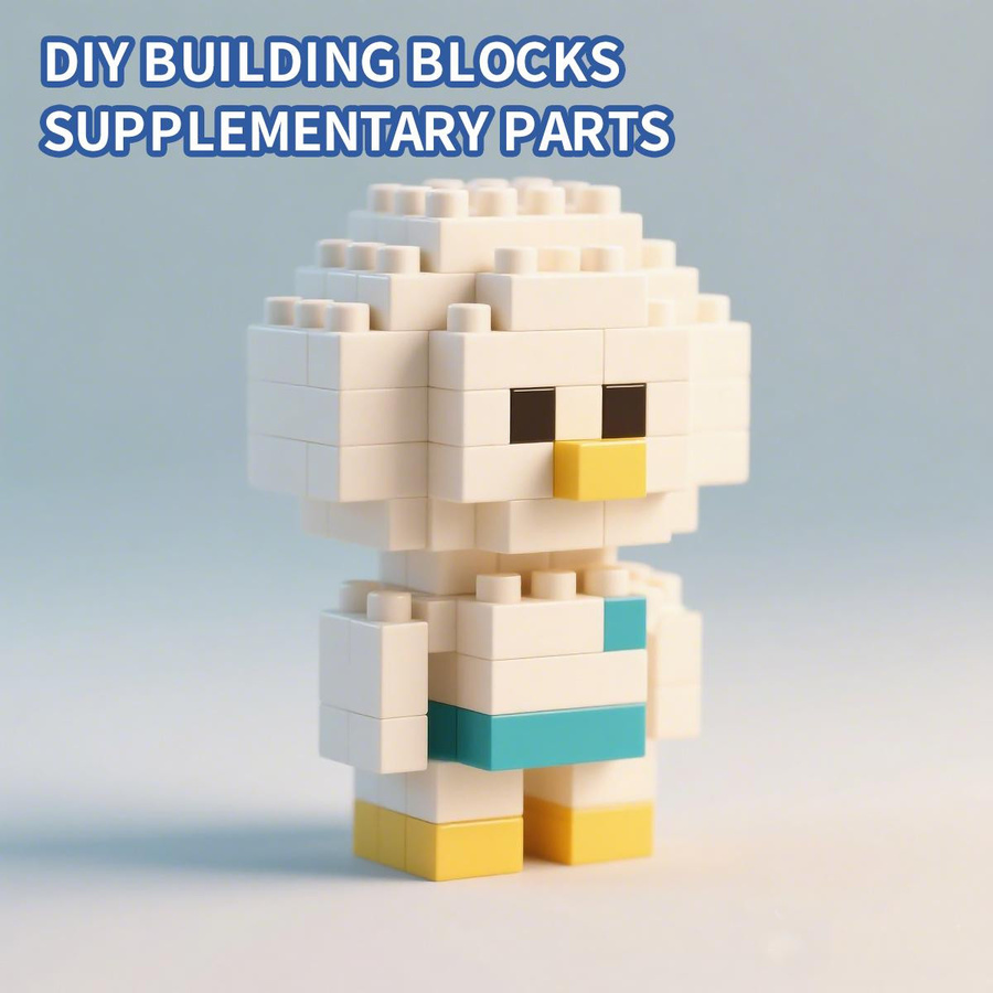 Yiran toy Bausteine Zubehör Mehrfarbig 1x2 High Brick - Bild 2