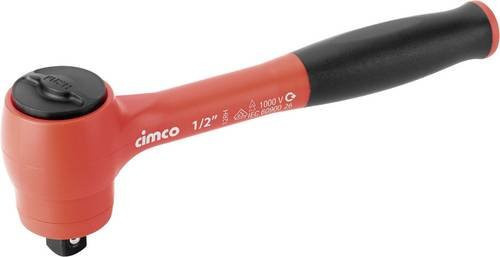 Cimco Umschaltratsche 1/2 Zoll nach DIN 3122 in Rot, Länge: 230 mm - Bild 1