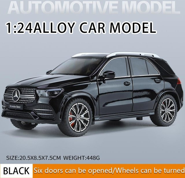 Linyi toy car Gle350 Limousine, Modellauto, 1:24, Fast Furious, ab 14 Jahren - Bild 1