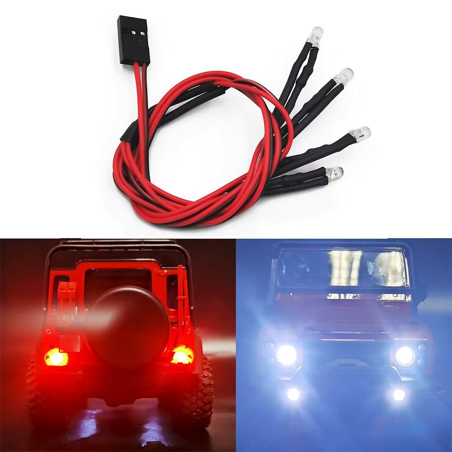 Axspeed Dach Licht LED, Zubehör, Kunststoff, Schwarz - Bild 4