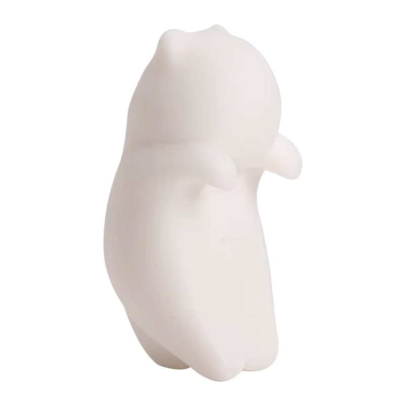 Niedliche Keramik-Teetasse in Form einer Katze aus weißem Porzellan für Teezeremonien und Zuhause - Bild 2