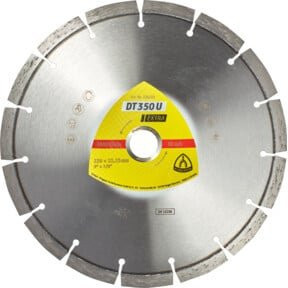 Klingspor DT 350 U Diamanttrennscheibe Universal Silber Durchmesser: 150 mm, Breite: 2,4 mm, Bohrung: 22,23 mm - Bild 1