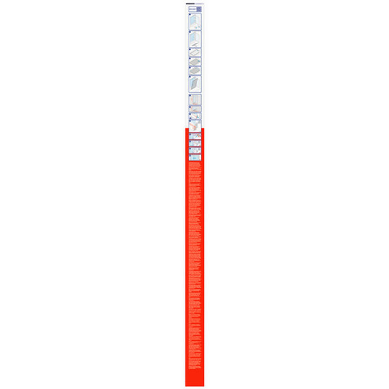 tesa INSECT STOP Fliegengitter mit Anklips-Rahmen für Fensterrahmen, Anthrazit, B: 120 cm, H: 140 cm - Bild 2