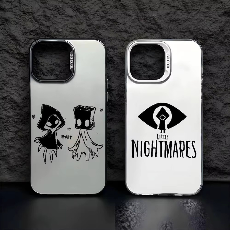 LittleS Game N-Nightmares Handyhülle für iPhone 17 16 15 14 13 12 11 Pro Max Air Multicolor Matte Laser Metallic Aurora - Bild 1
