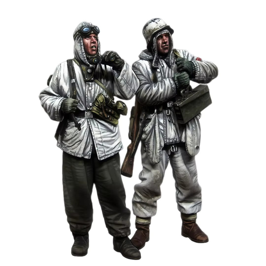 MEEKLION MODEL Deutsche Infanterie, Resin-Modellbausatz, Militär, 1/35 - Bild 3