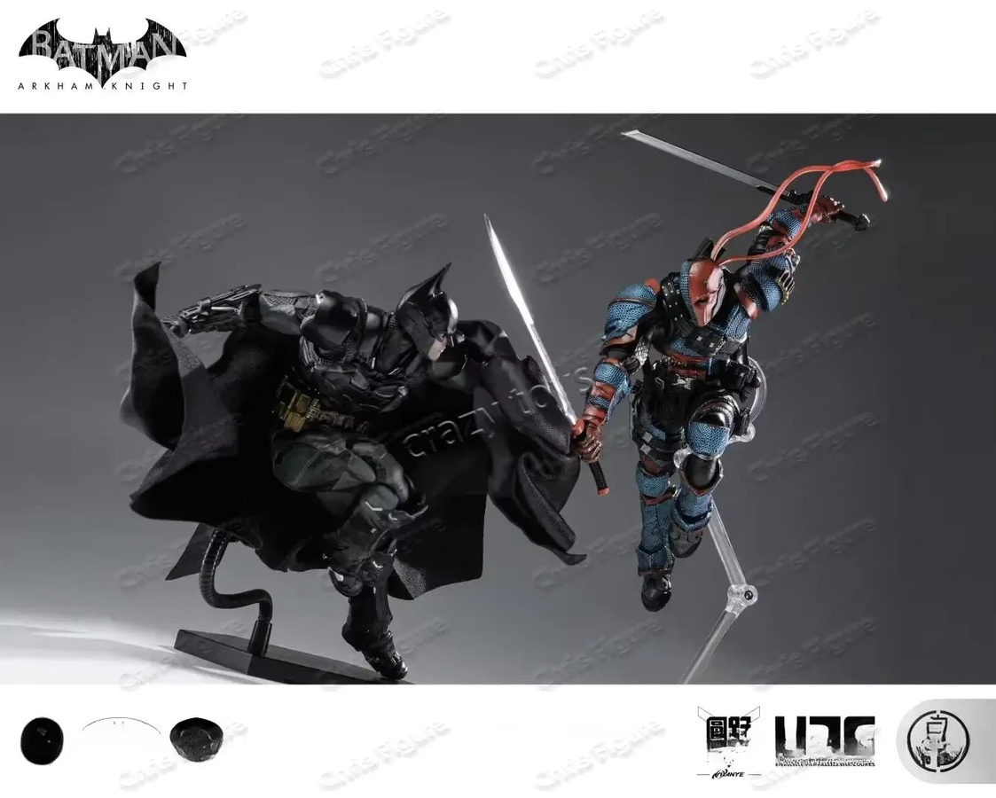LPZZ Studio Actionfigur Deathstroke Batman Arkham Knight Batsuit V8 in Schwarz im Maßstab 1/12 - Bild 2