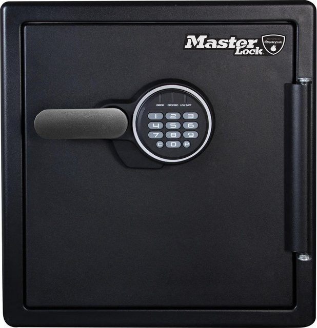 Master Lock Sicherheitstresor LFW123FTC Feuer- und Wasserbeständig in Schwarz - Bild 1