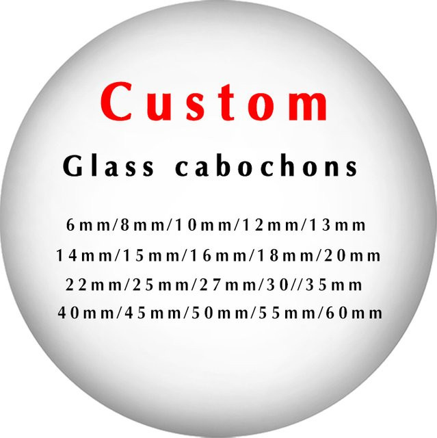 OMGALA Glascabochons, personalisiertes Foto, DIY - Bild 1
