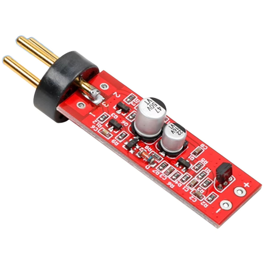 DIY Boost Board Platine für Großmembran Kondensatormikrofone in Rot - Bild 1