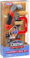 Little Tikes Creative Construction Hammer- und Nagel-Set Werkstatt für Kinder - Bild 1