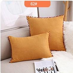 JMG Clothing Kuschelkissenbezug mit Schleife im Prinzessinnenstil, Orange, B/T: 50 x 50 cm - Bild 1