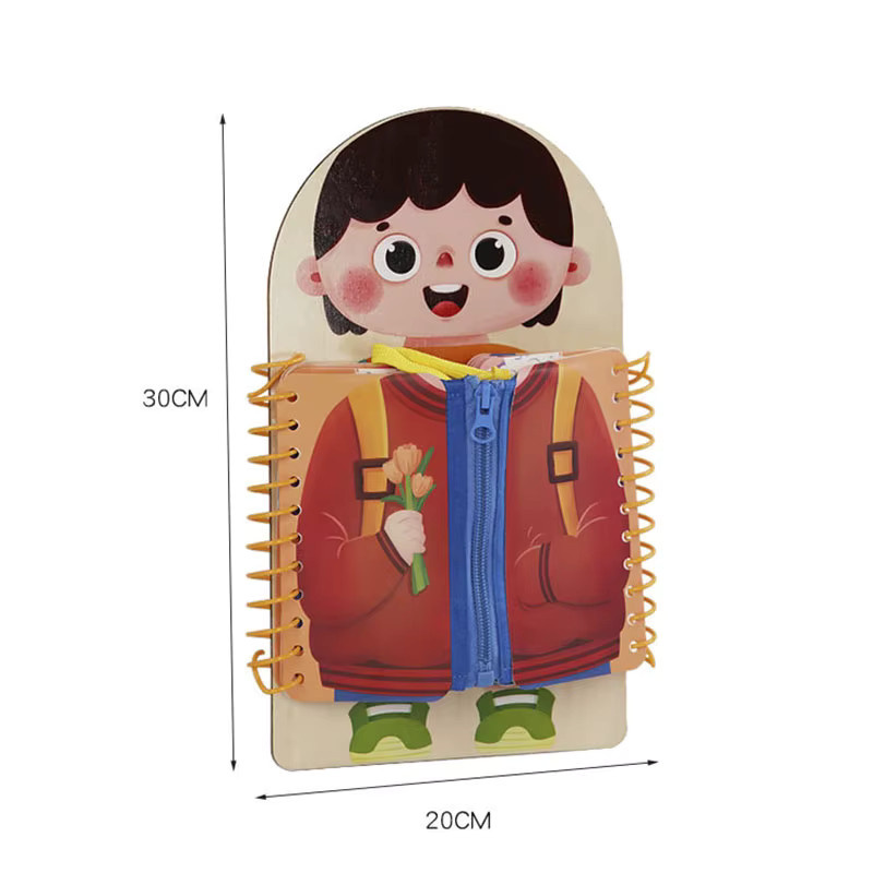 Lee's Sharing Kinder beschäftigt Buch Montessori Spielzeug, Bunt / Mehrfarbig - Bild 4