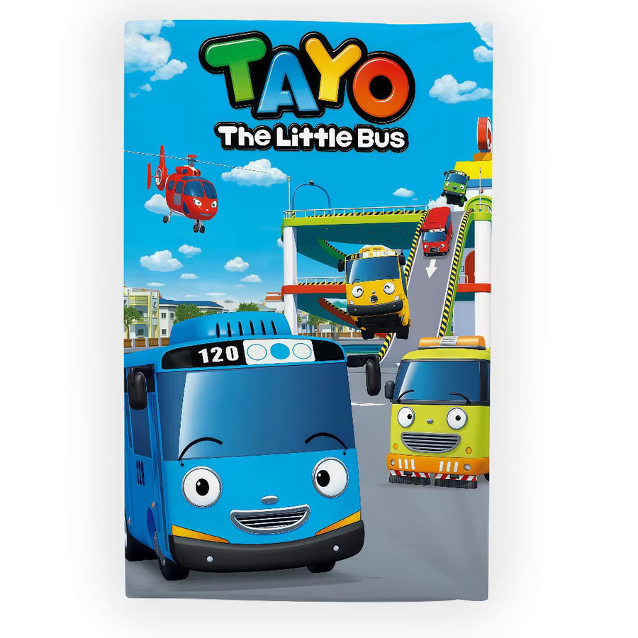 Warner Bros. Cartoon-Tayo Kunstdruck Der kleine Bus Mehrfarbig B: 60,0 cm, H: 40,0 cm - Bild 6