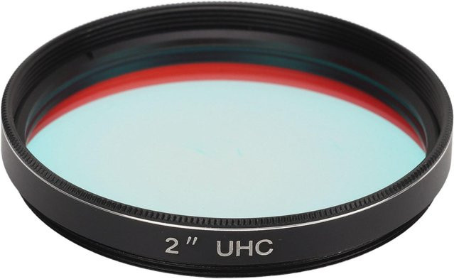 UHC Ultra High Contrast Filter zur Reduzierung von Lichtverschmutzung für astronomische Teleskope, 2 Zoll, Weiß - Bild 1