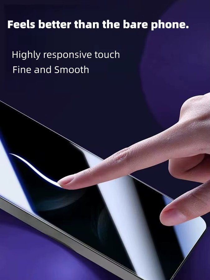 2 Stück Gehärtete Glas-Handyschutzfolie für Xiaomi POCO X7 X6 X5 X4 M7 M6 Pro X3 NFC, Transparent, Vollständige Abdeckung und Kratzfest - Bild 4
