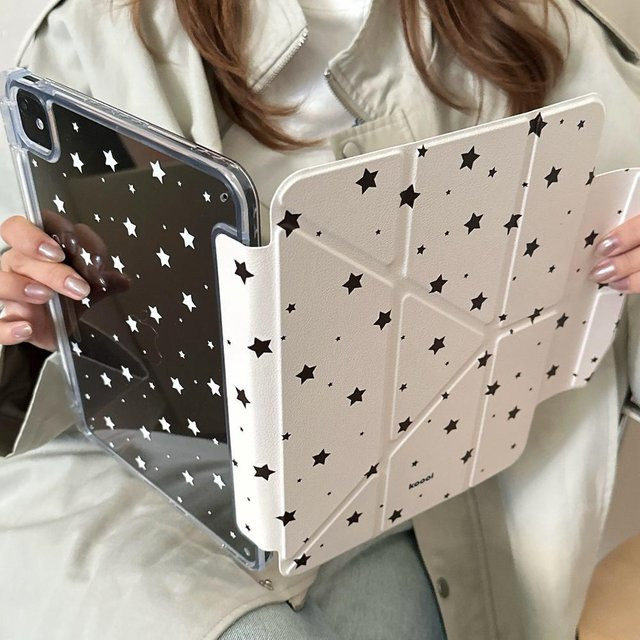 Apple iPad Hülle mit Bleistifthalter in Weiß für iPad Pro, Air und Mini Modelle - Bild 1
