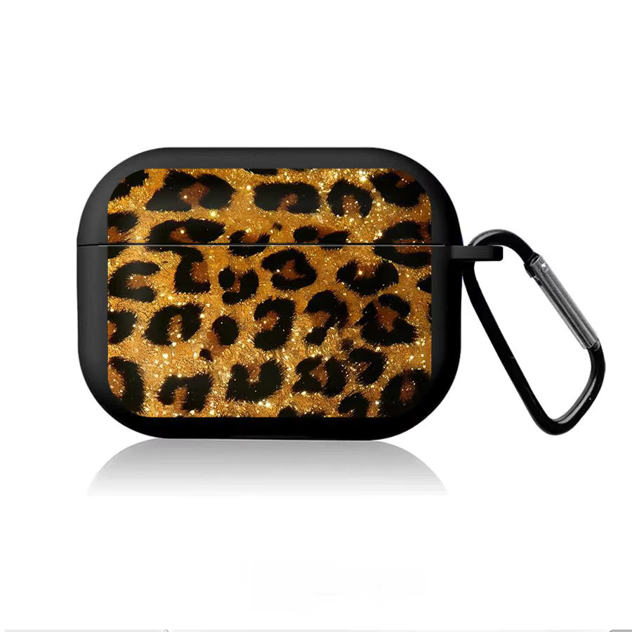 Schutzhülle mit Leopardenmuster für Apple AirPods Pro und AirPods 4, Mehrfarbig - Bild 3