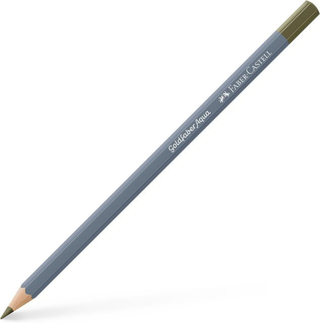 Faber Castell Aqua Aquarellstift in Olivgrün mit Pigmenten für Erwachsene - Bild 1