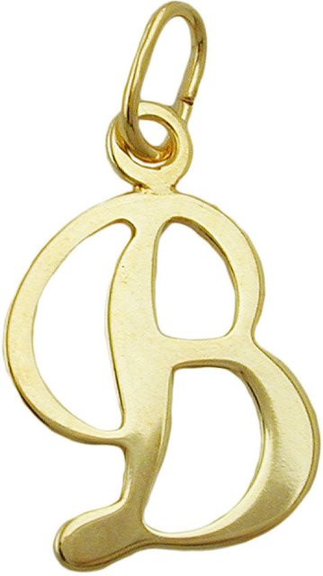 Paolo Renzo Buchstabenanhänger, 333 Gold, Unisex - Bild 1